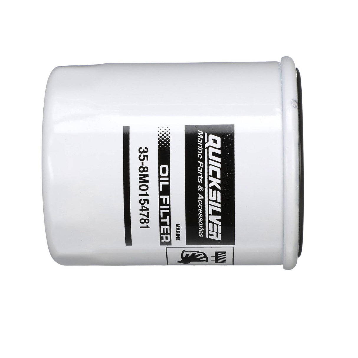 OEM Mercury / Quicksilver 8M0154781 Oil Filter for Select Johnson/Evinrude 90/115hp and Select Suzuki 70-115hp