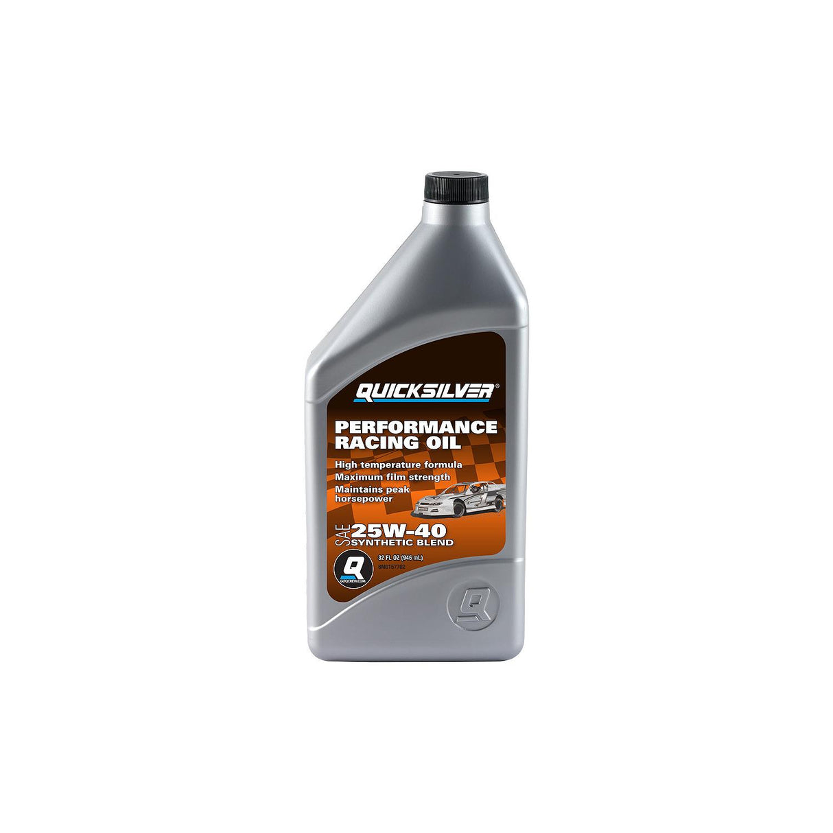 OEM Mercury / Quicksilver 8M0157702 25W-40 Synthetic Performance Racing Oil, 1 Qt.
