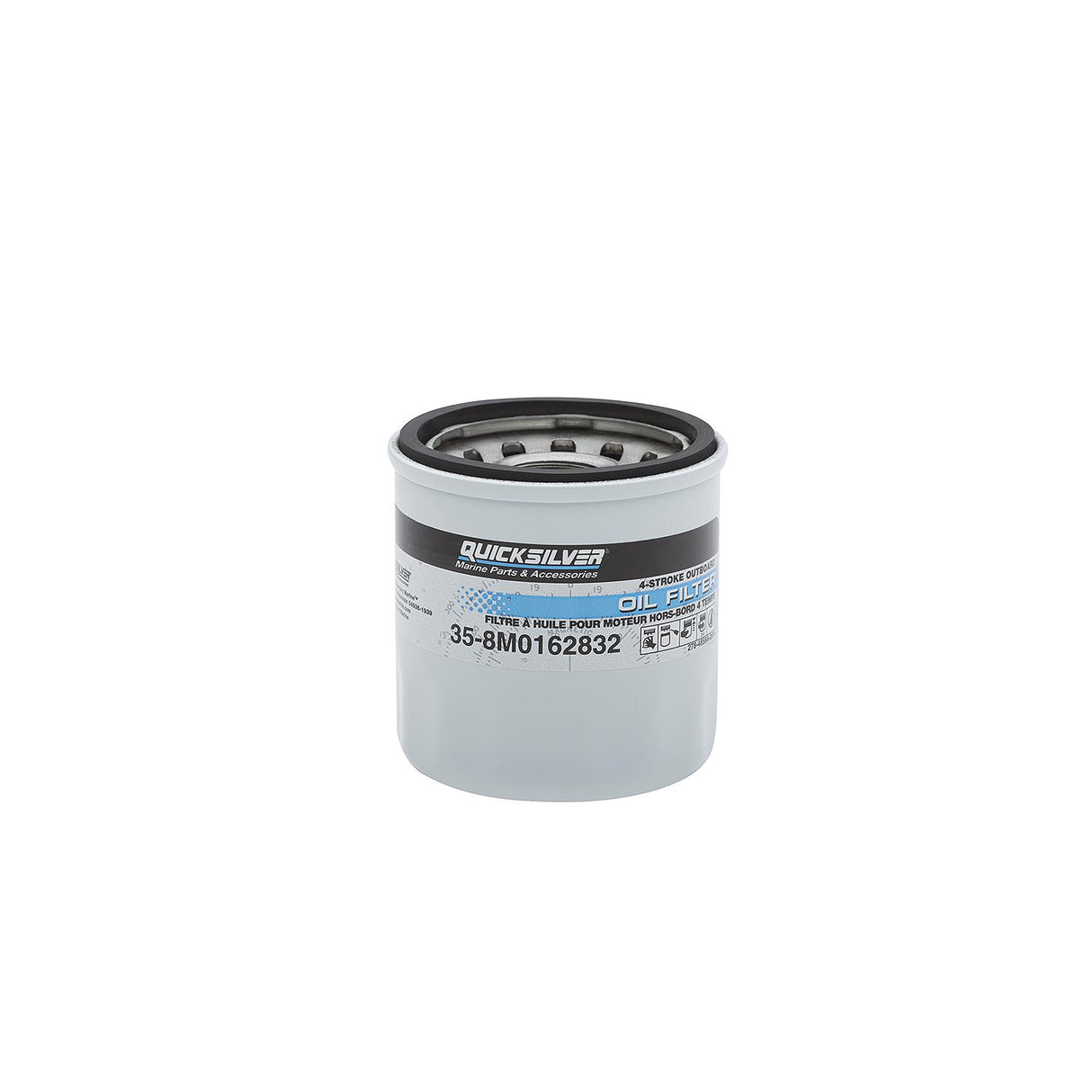 OEM Mercury / Quicksilver 8M0162832 Oil Filter for Select Mercury 9.9-30hp Outboards