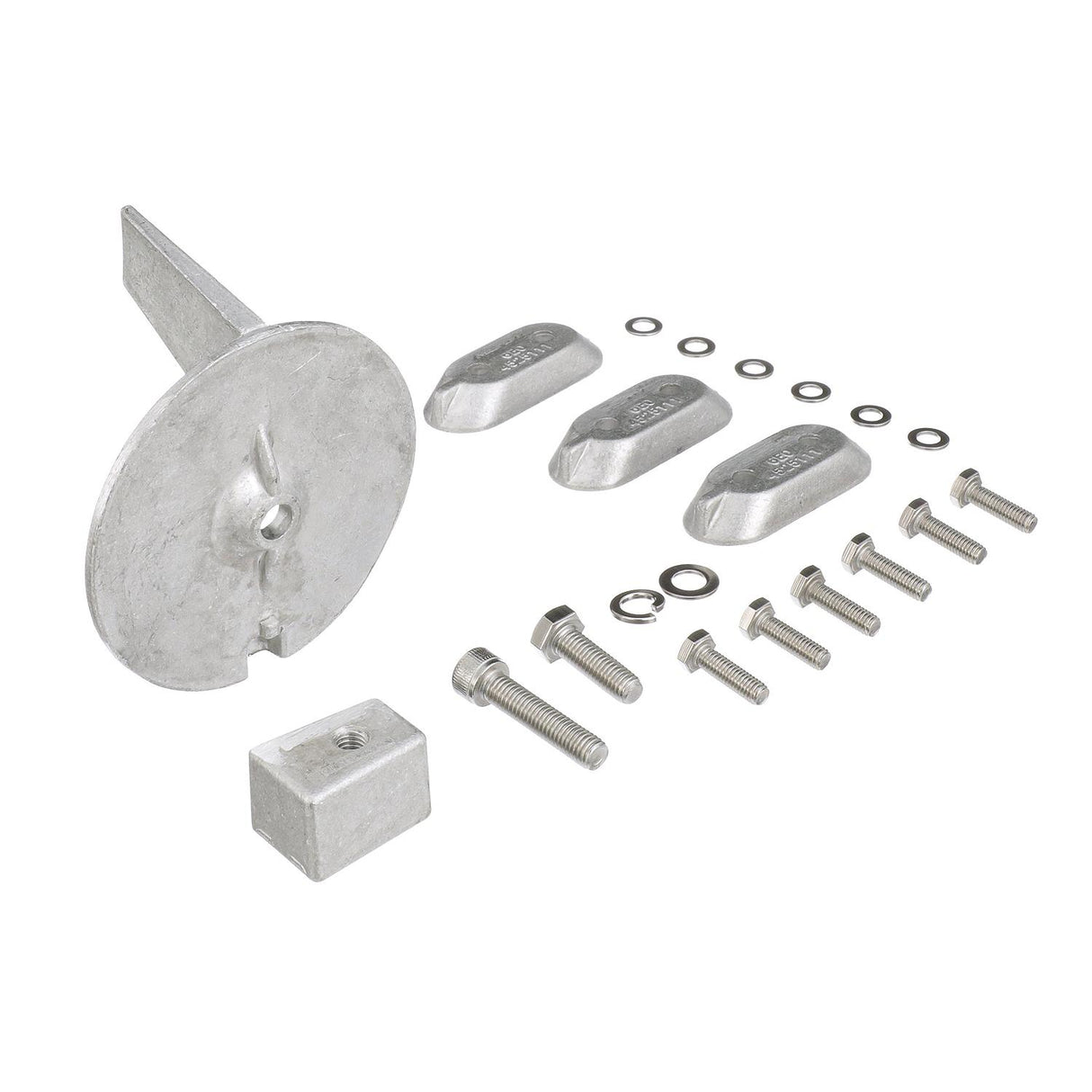Quicksilver 8M6007993 Aluminum Anode Kit for Yamaha 4T 40-60hp Outboards
