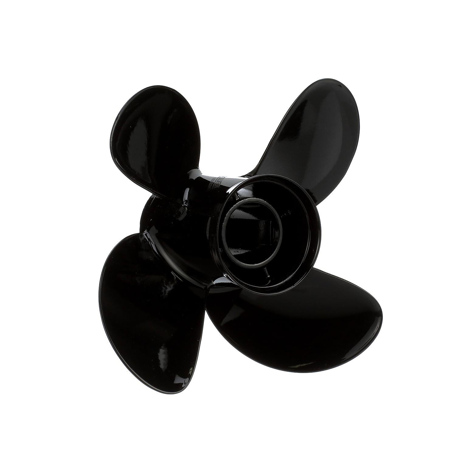 OEM Mercury / Quicksilver Nemesis 4-Blade Aluminum Propeller, 10.3" Diameter x 13" Pitch, Right Hand Rotation