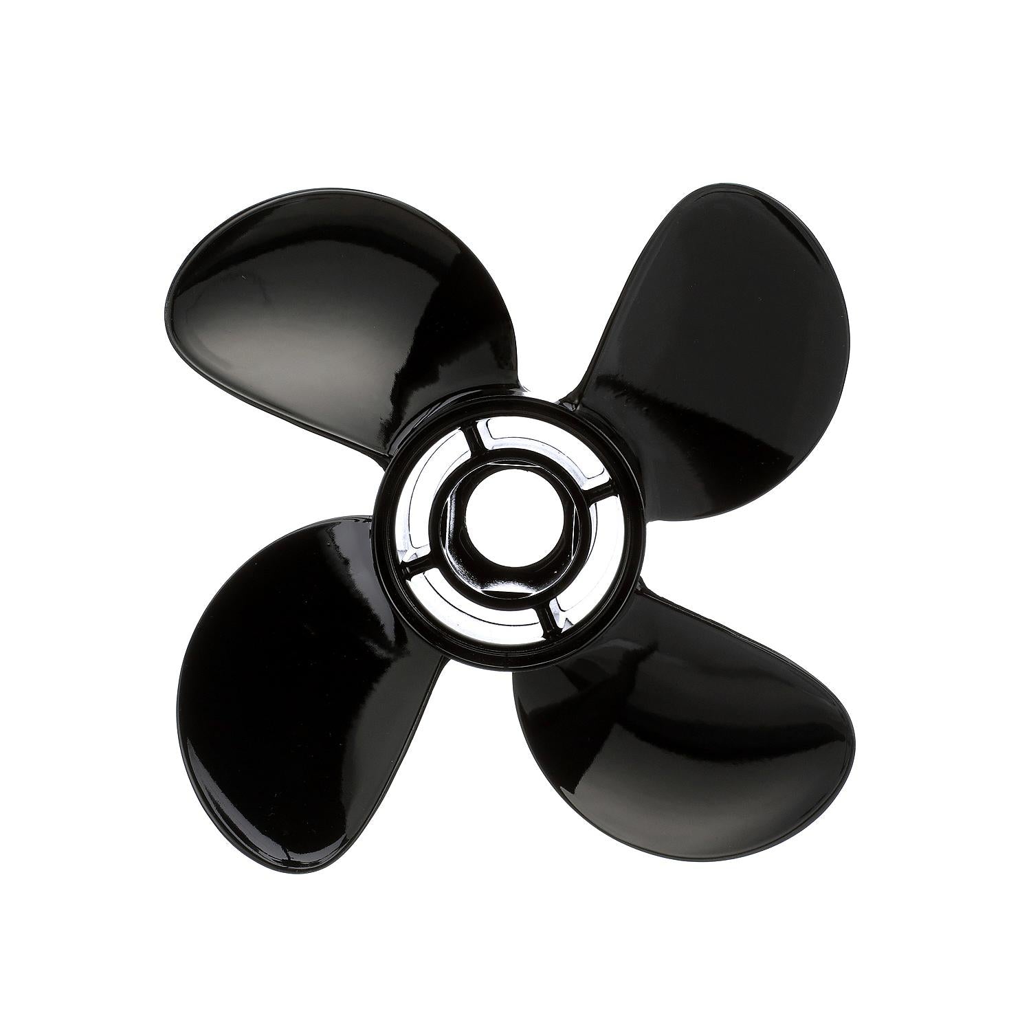 OEM Mercury / Quicksilver Nemesis 4-Blade Aluminum Propeller, 10.3" Diameter x 13" Pitch, Right Hand Rotation