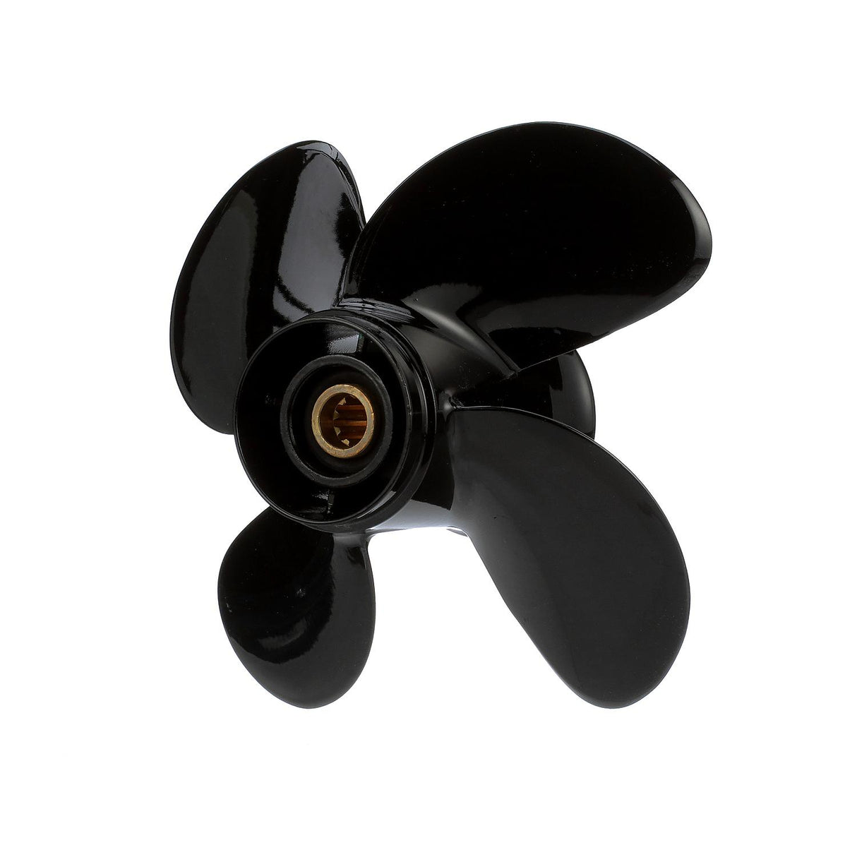 OEM Mercury / Quicksilver Nemesis 4-Blade Aluminum Propeller, 9.3" Diameter x 11" Pitch, Right Hand Rotation