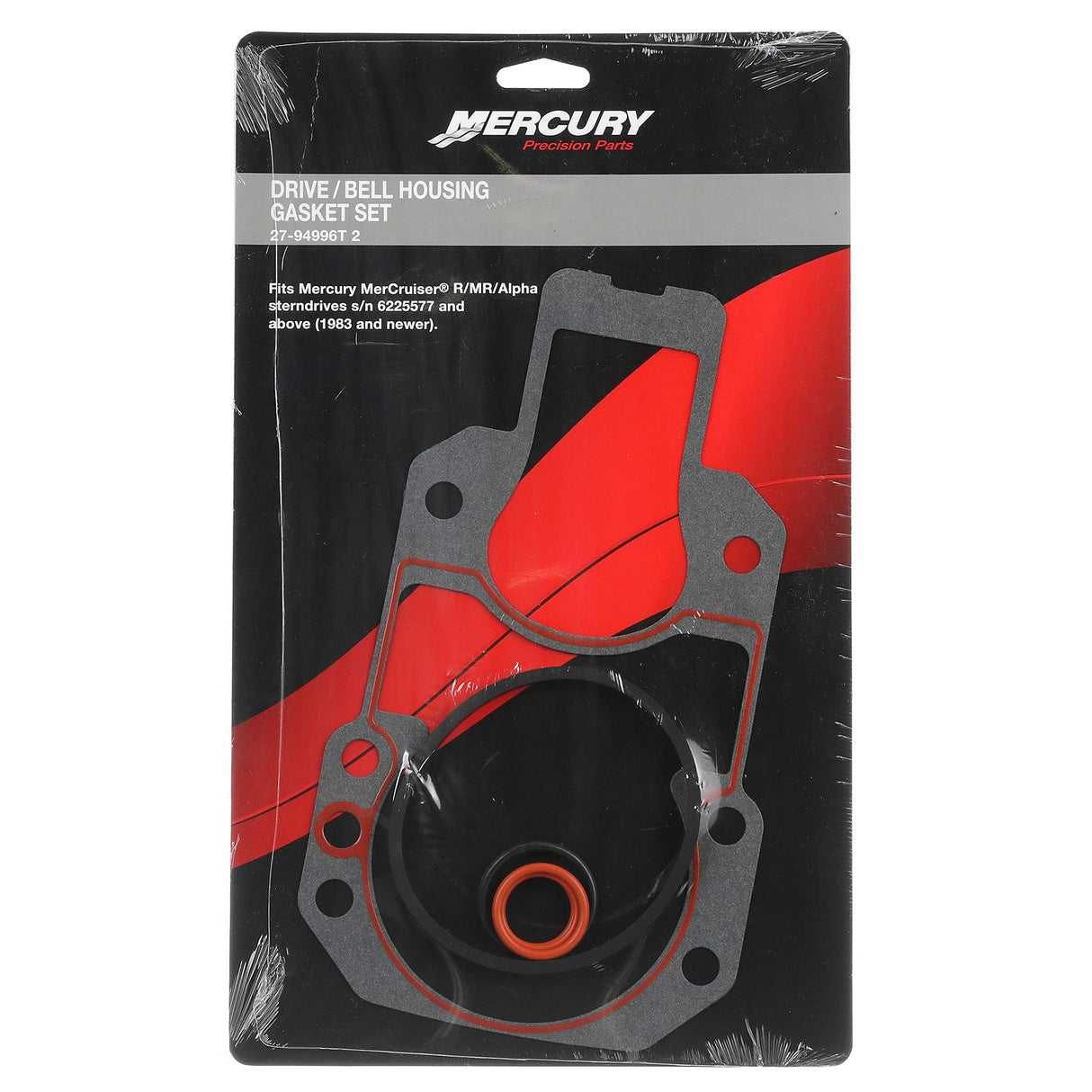 Mercury Bell Housing Installation Gasket Kit 94996T2 for MerCruiser R, MR and Alpha One Gen II Sterndrives