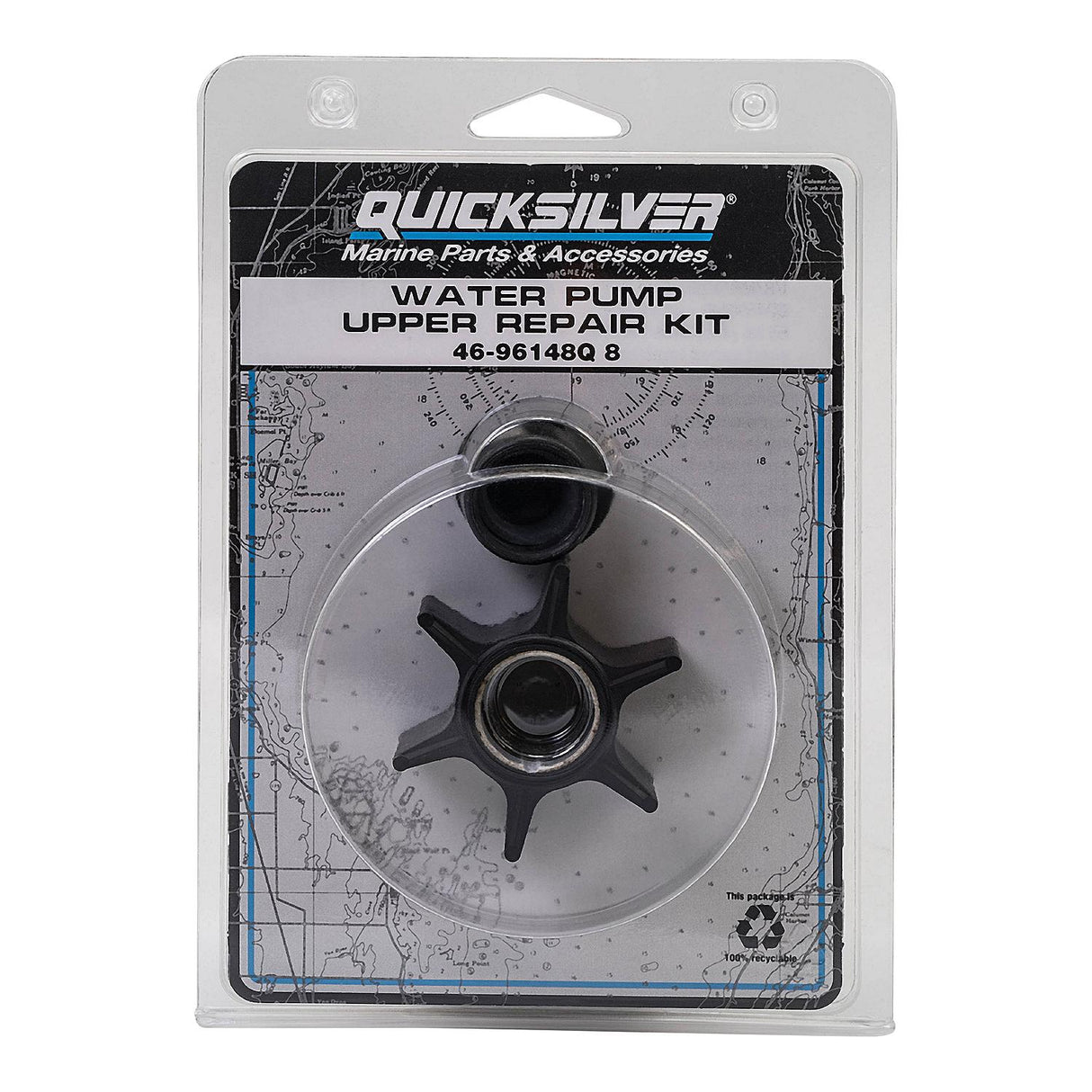 OEM Mercury / Quicksilver 96148Q8 Water Pump Repair Kit for Mercury and Mariner Outboards and MerCruiser Sterndrives