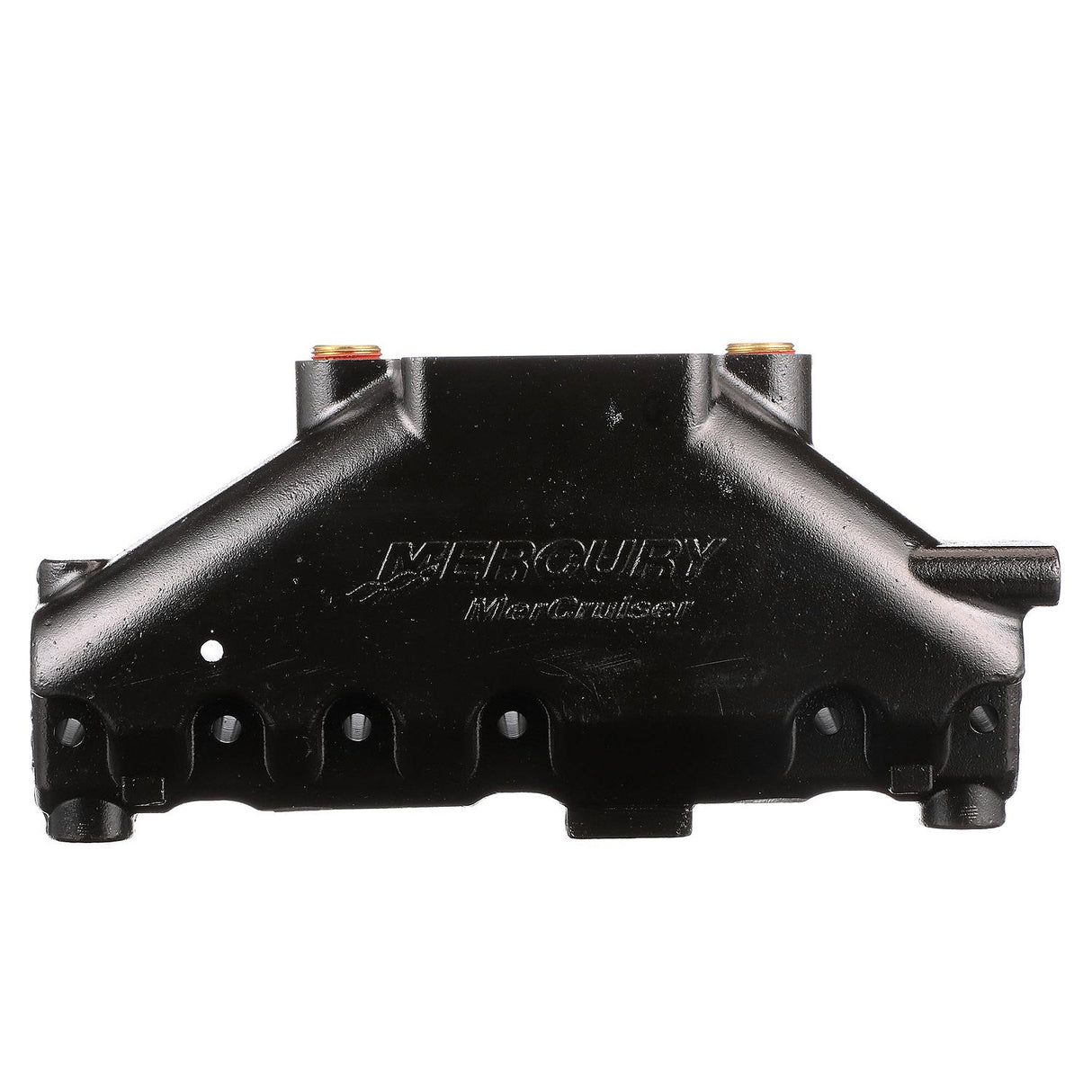 OEM MerCruiser Quicksilver V6 4.3 Exhaust Manifold - Ceramic Coated - Wet Joint 99746A17 (1985-2002)