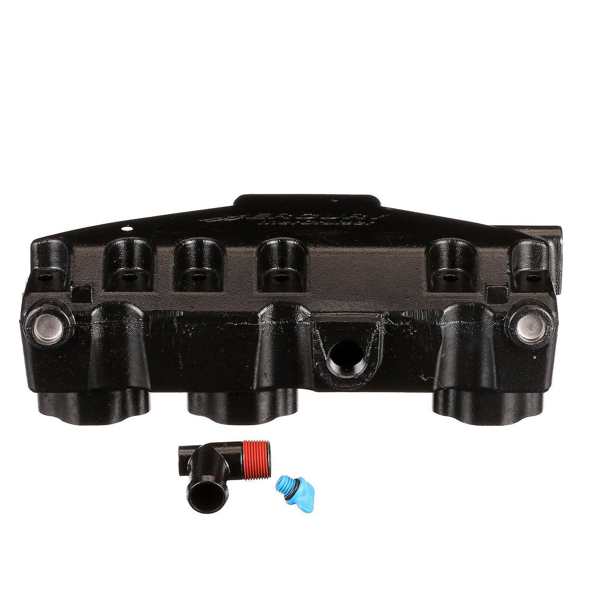 OEM MerCruiser Quicksilver V6 4.3 Exhaust Manifold - Ceramic Coated - Wet Joint 99746A17 (1985-2002)