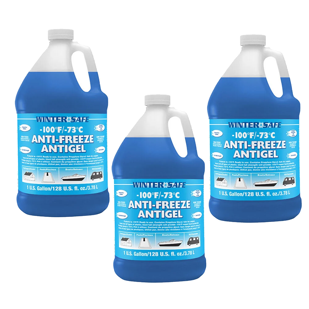 StarBrite Wintersafe -100°F Marine Boat Antifreeze Gallon Multipack (3, 6, 12, 24)