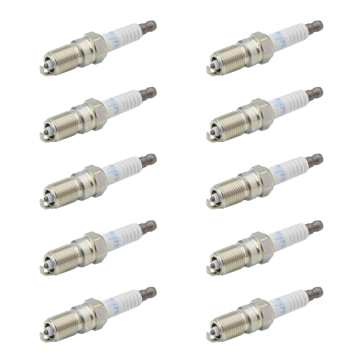 Quicksilver 8M0095454 NGK BPR5EFS-13 Spark Plug for MerCruiser 4.5L & 6.2L — pack of 10
