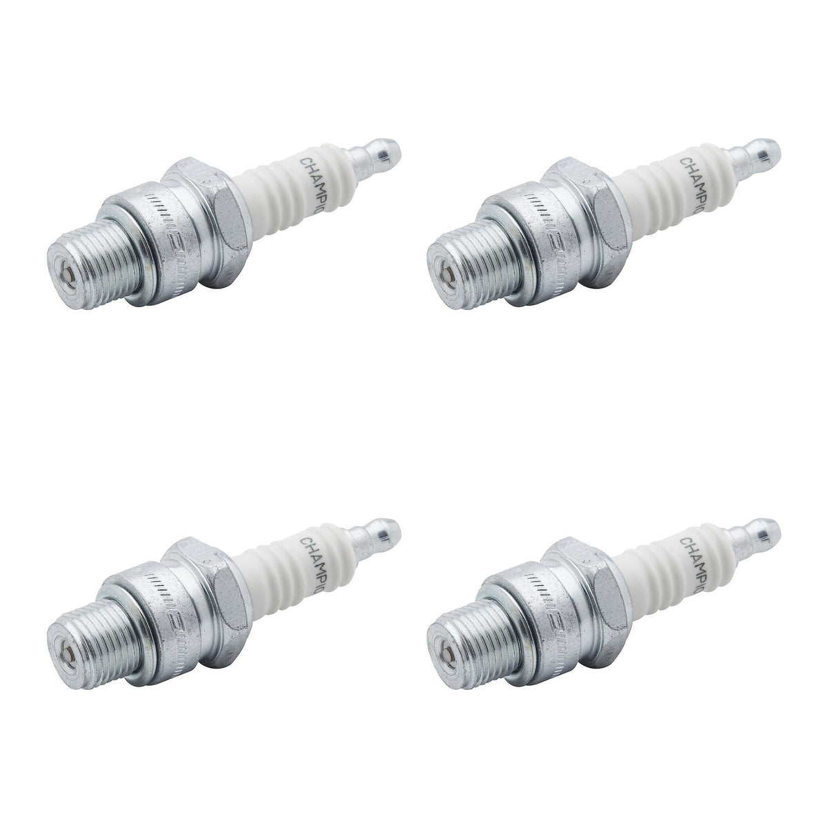 Quicksilver 896329827 Champion L76V Spark Plug for Force & Mercury SportJet — pack of 4