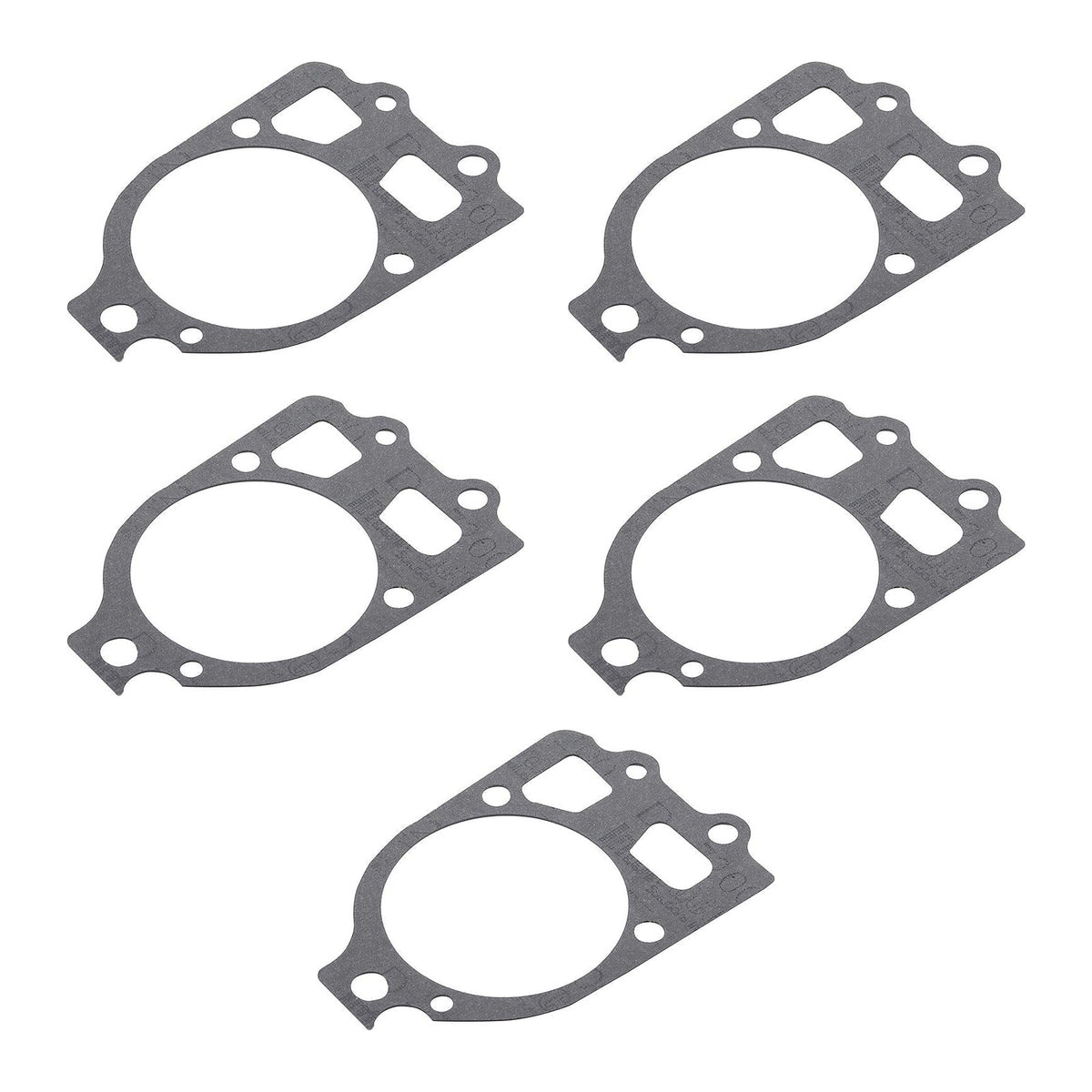 Quicksilver Water Pump Gasket for Mercury Outboards & MerCruiser Alpha – 858524 — five-gasket multipack