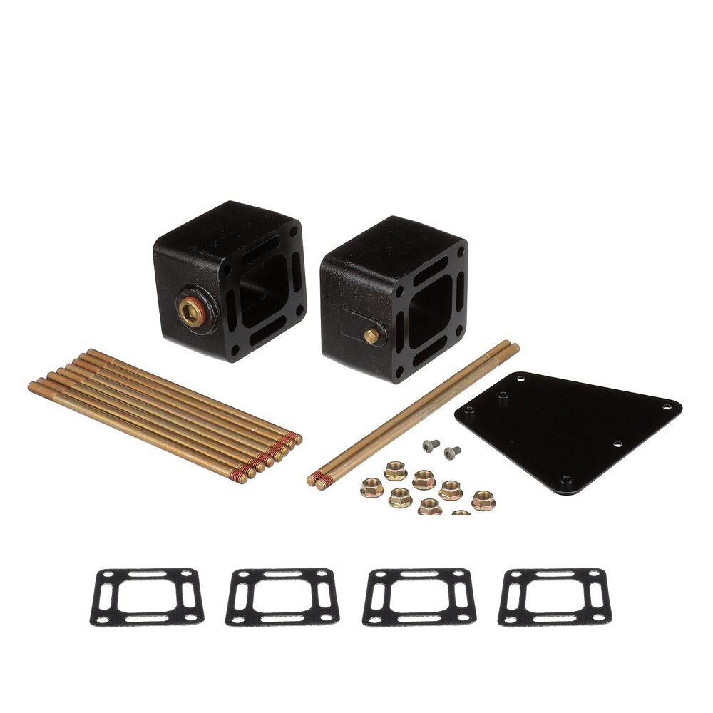 OEM MerCruiser / Quicksilver 3 inch Exhaust Riser Spacer Kit 93320A13 (4x Full Flow)