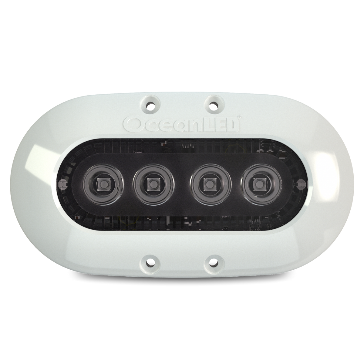 OceanLED X4 unlit product view; choose light color