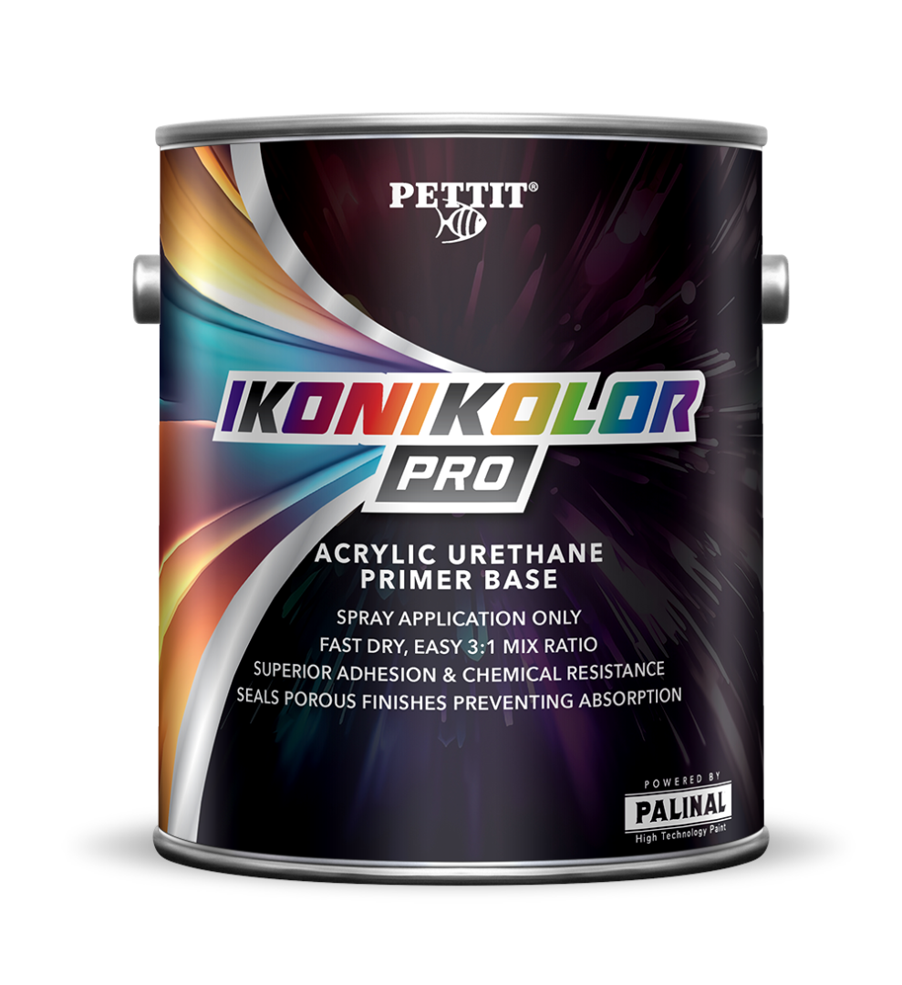 Pettit Ikonikolor Urethane Primer — official manufacturer range image; see product title for size and color