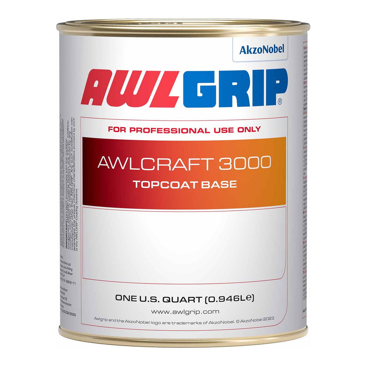 Awlgrip Awlcraft 3000 Clearcoat Base — original package photo, no color swatch