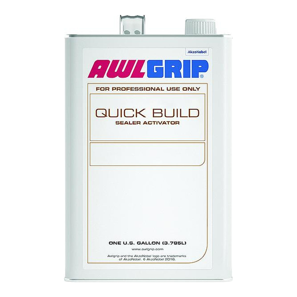 Awlgrip Quick Build Sealer Activator — original package photo, no color swatch