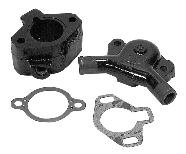 Quicksilver 55131A5 Thermostat Housing for MerCruiser V6/V8 Closed Cooling