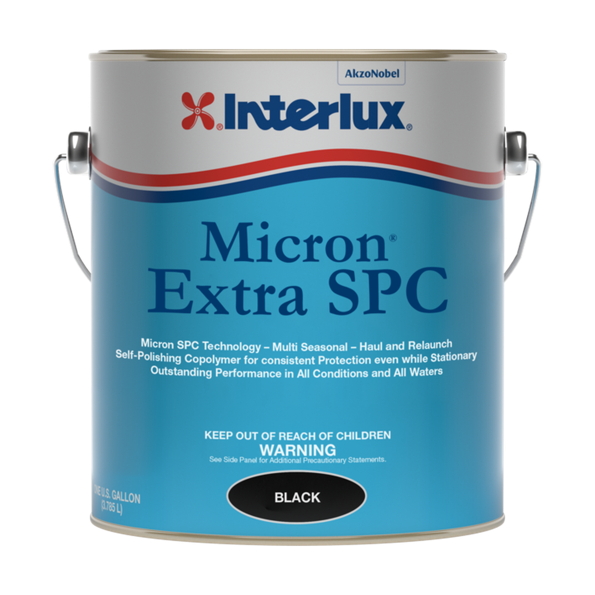 Interlux micron extra spc representative 1 Gallon packaging, clean view