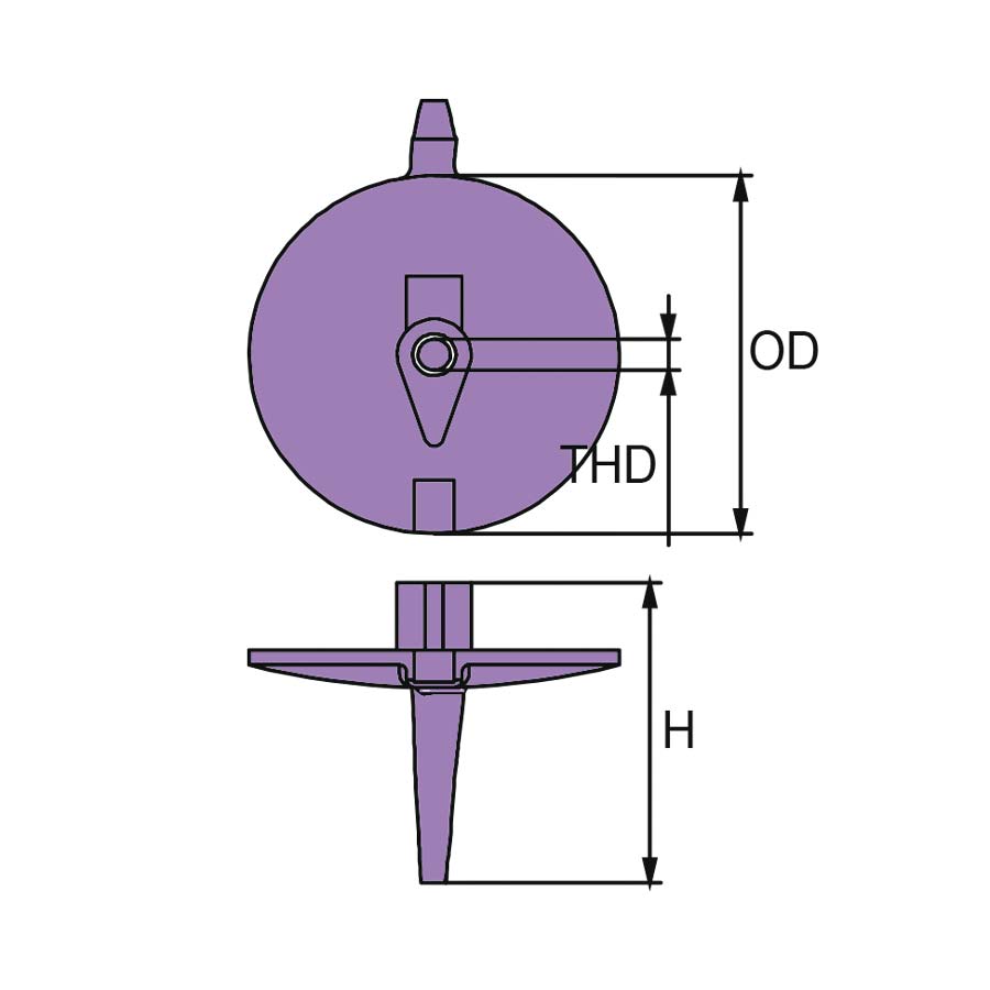 Martyr CM69L4537100A, CM69L4537100Z manufacturer dimensional drawing