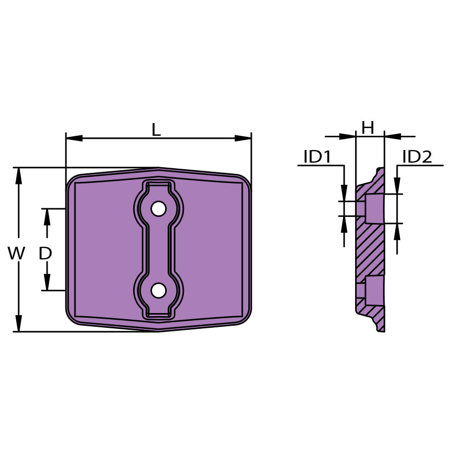 Martyr CM8M0137814A, CM8M0137814M, CM8M0137814Z manufacturer dimensional drawing