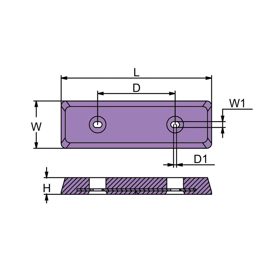 Martyr CM40005875A, CM40005875M, CM40005875Z manufacturer dimensional drawing