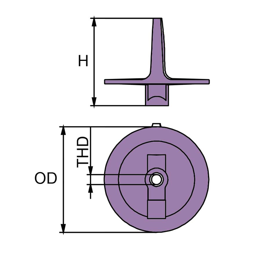 Martyr CM46399M, CM46399Z manufacturer dimensional drawing