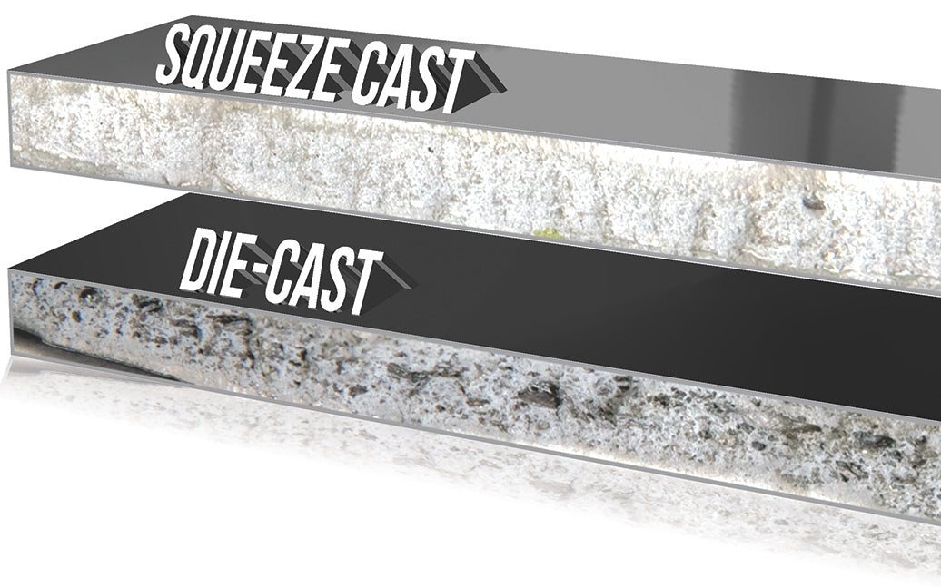 Turning Point manufacturer comparison of squeeze casting and die casting