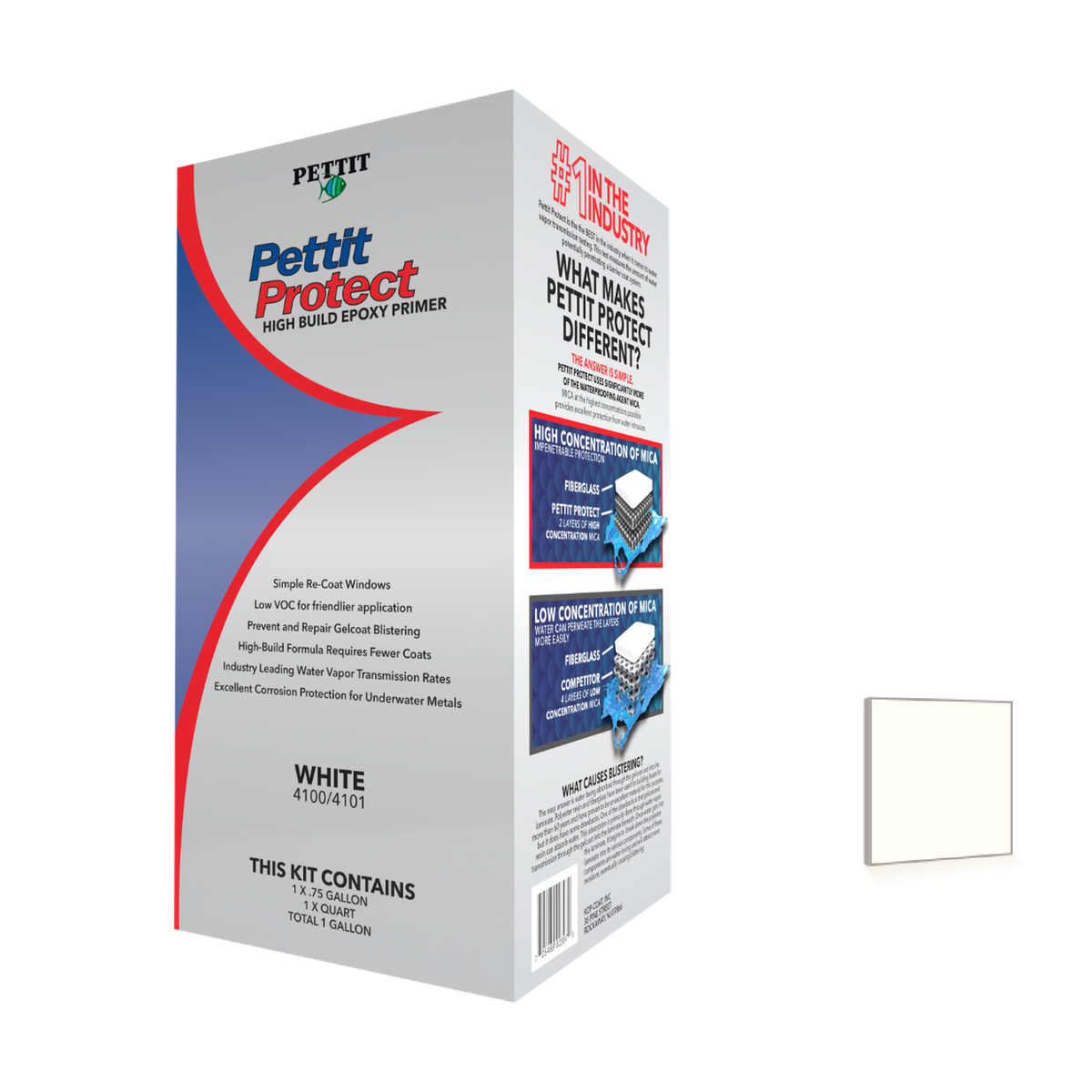 Pettit Pettit Protect packaging with official White color swatch