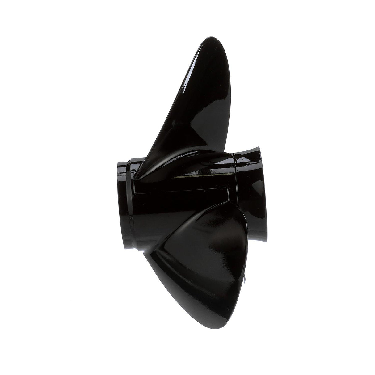 OEM Mercury / Quicksilver Black Diamond Bravo Two Propeller Black Finish, 18.25" Diameter x 19" Pitch, Left Hand Rotation