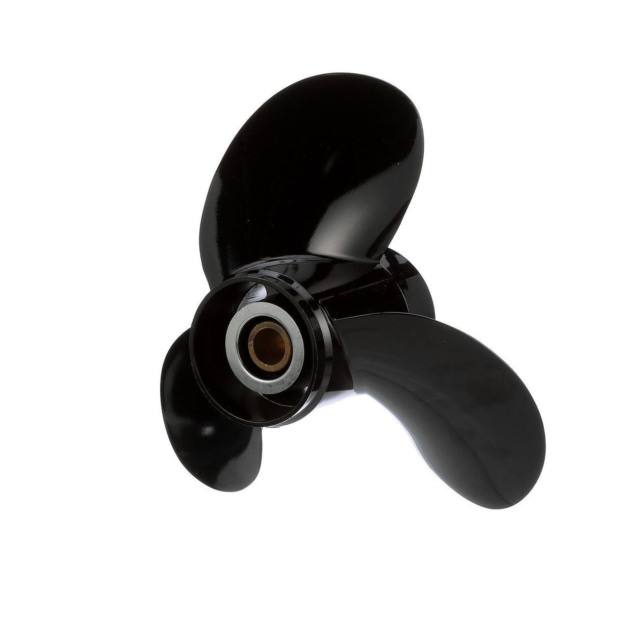 OEM Mercury / Quicksilver Black Diamond Bravo Two Propeller Black Finish, 17.75" Diameter x 21" Pitch, Right Hand Rotation