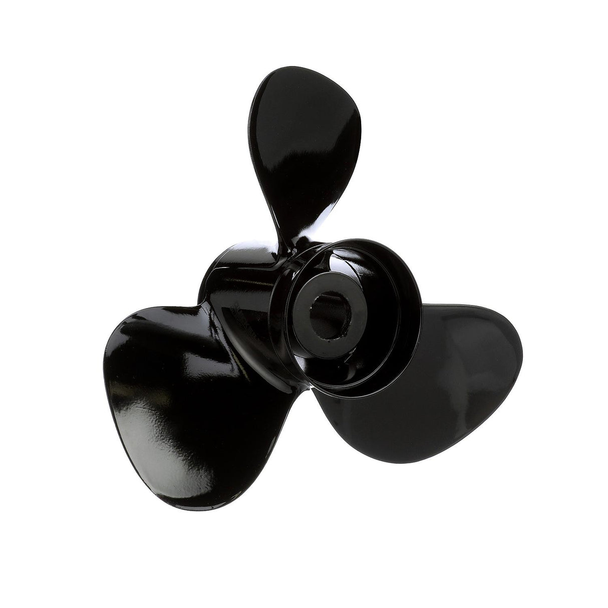 OEM Mercury / Quicksilver Black Diamond 3-Blade Aluminum Propeller, 15.3" Diameter x 15" Pitch, Right Hand Rotation