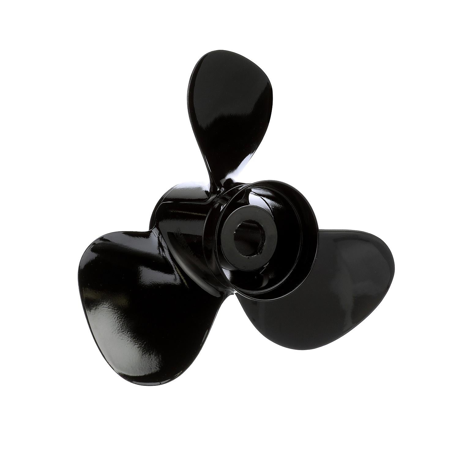 OEM Mercury / Quicksilver Black Diamond 3-Blade Aluminum Propeller, 15.5" Diameter x 18" Pitch, Right Hand Rotation