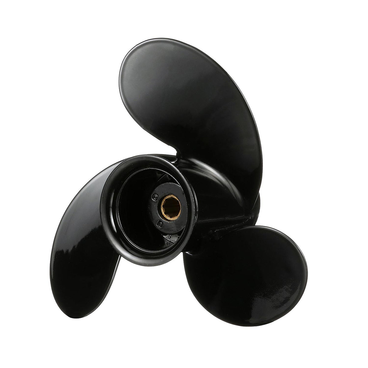 OEM Mercury / Quicksilver Black Diamond 3-Blade Aluminum Propeller, 9" Diameter x 8" Pitch, Right Hand Rotation