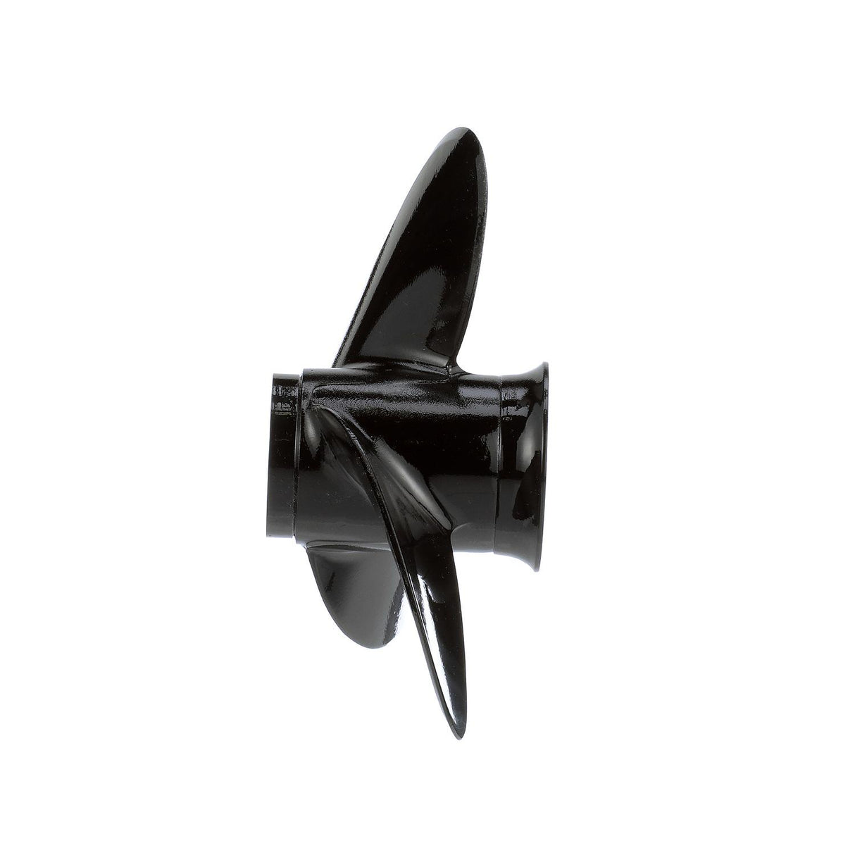 OEM Mercury / Quicksilver Black Diamond 3-Blade Aluminum Propeller, 8.9" Diameter x 7.5" Pitch, Right Hand Rotation