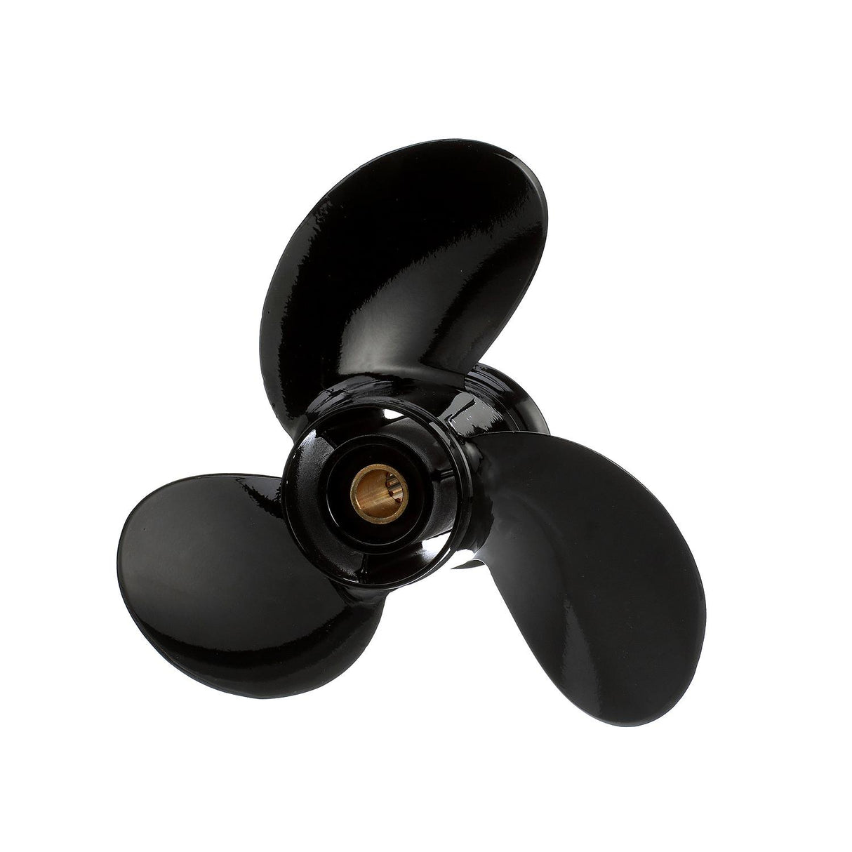 OEM Mercury / Quicksilver Black Diamond 3-Blade Aluminum Propeller, 10" Diameter x 5" Pitch, Right Hand Rotation