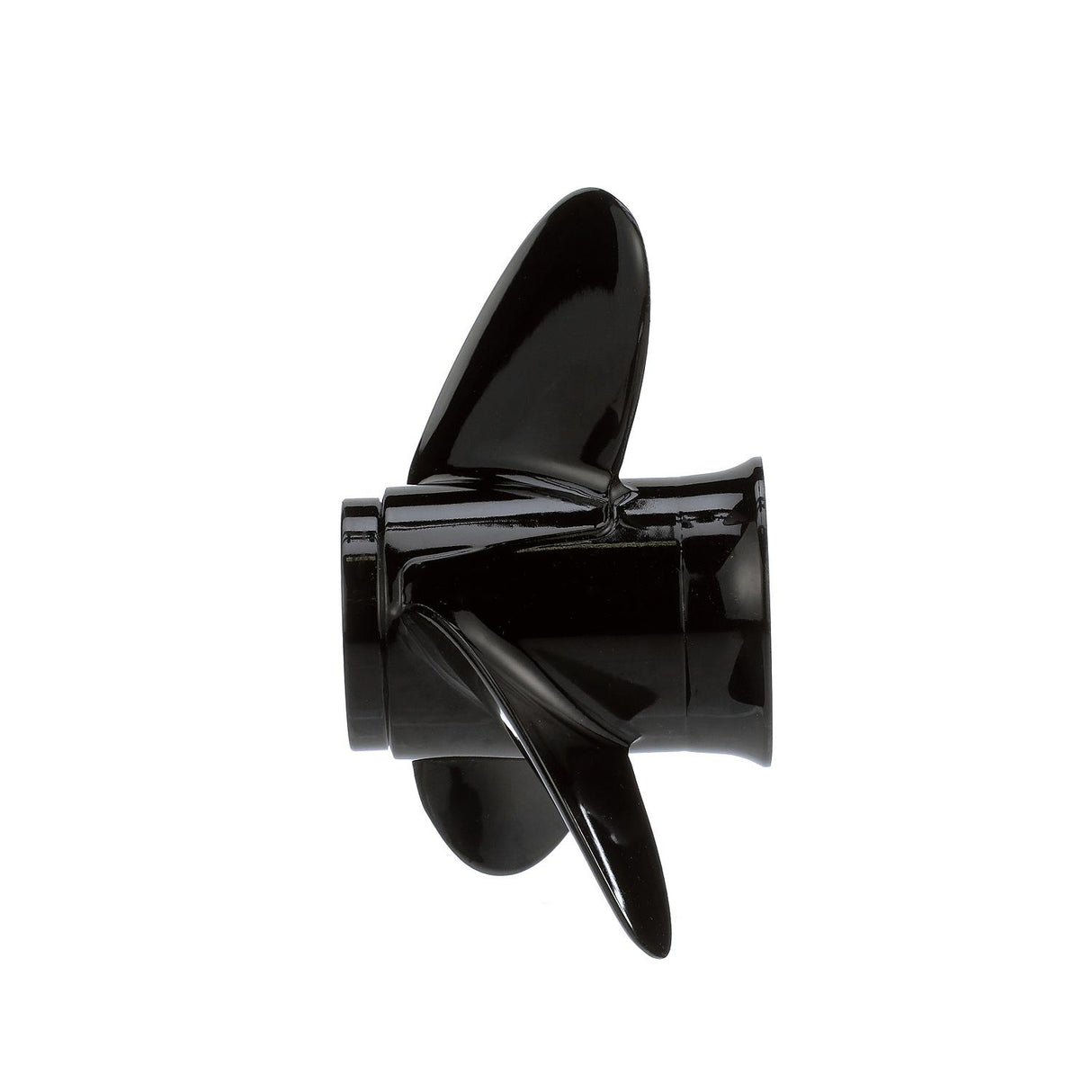 OEM Mercury / Quicksilver QA2200R Black Diamond 3-Blade Aluminum Propeller-9.25" Diameter x 12.5" Pitch, Right Hand Rotation, 25hp-30hp Mercury FourStroke (2006 & Newer), Black Finish