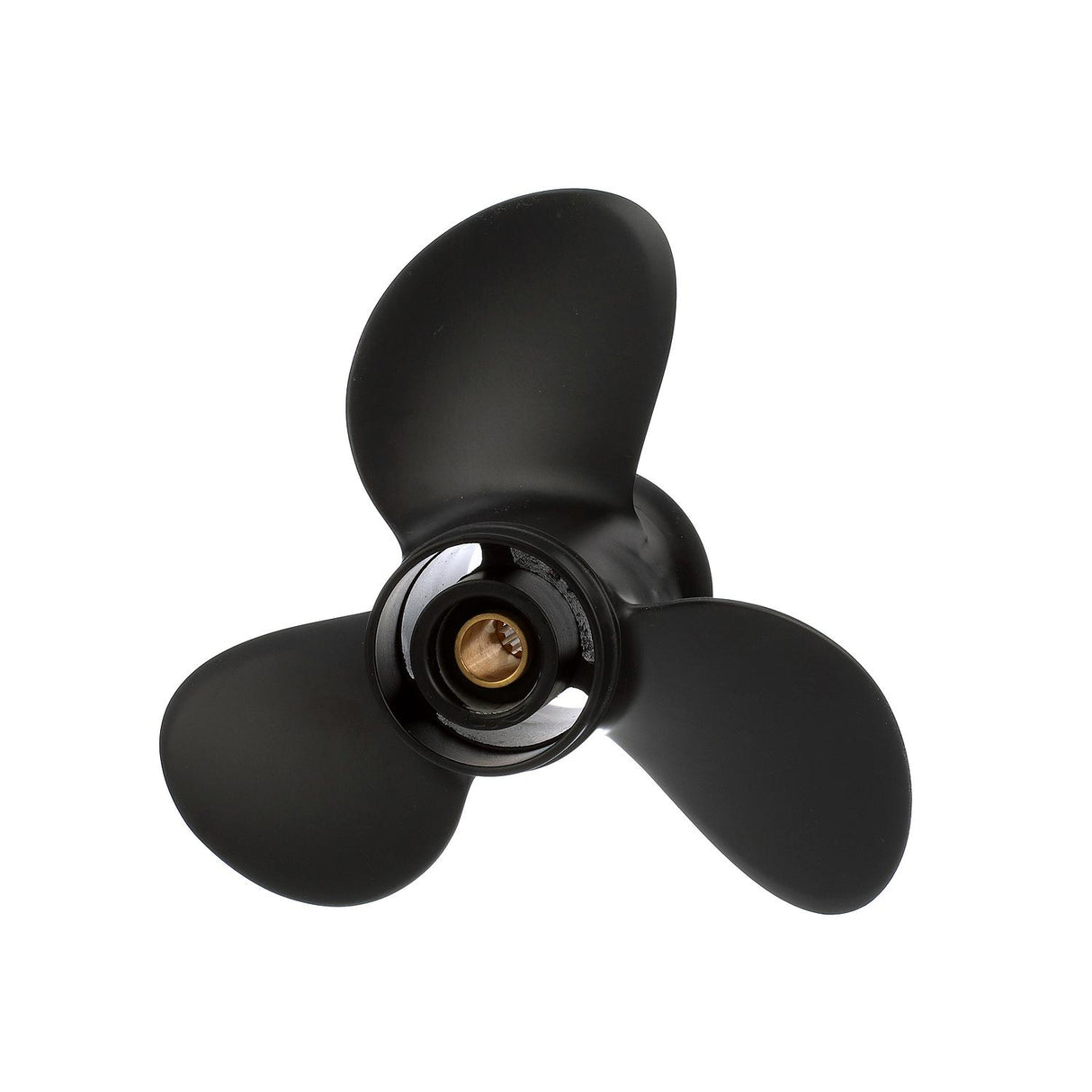 OEM Mercury / Quicksilver Black Diamond 3-Blade Aluminum Propeller, 9.3" Diameter x 11" Pitch, Right Hand Rotation