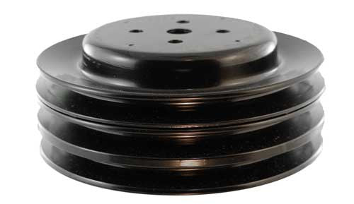 OEM Quicksilver MerCruiser Water Pump Pulley, 7 in. Black – 19692T01 — product photograph