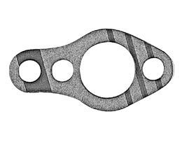 OEM Quicksilver 34897 Water Circulating Pump Gasket for MerCruiser, OMC & Volvo Penta GM — manufacturer catalog product photo