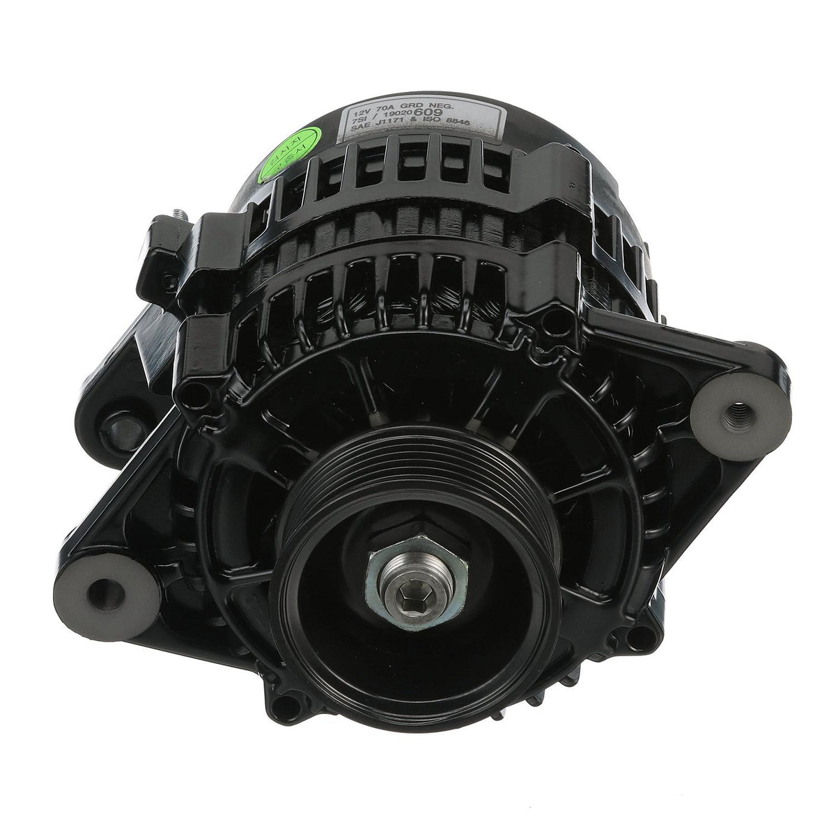 Quicksilver 862031T1 70A Serpentine Alternator for MerCruiser V6/V8 — manufacturer product photo