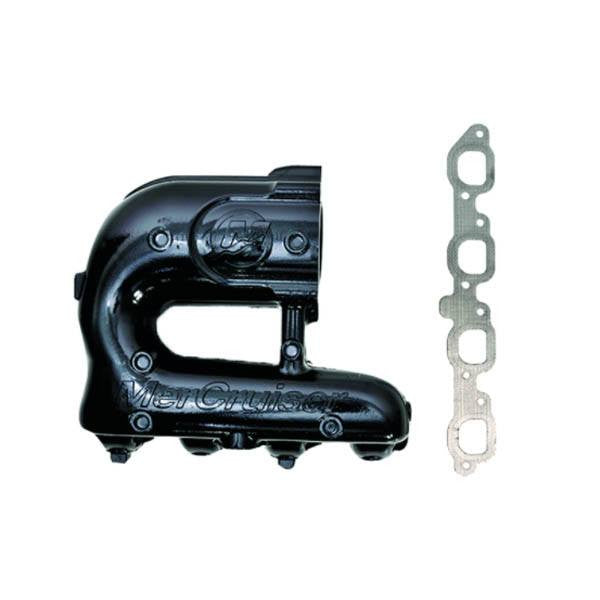 OEM Quicksilver MerCruiser 8.2L EC Port Exhaust Manifold – 8M0104212 — product photograph
