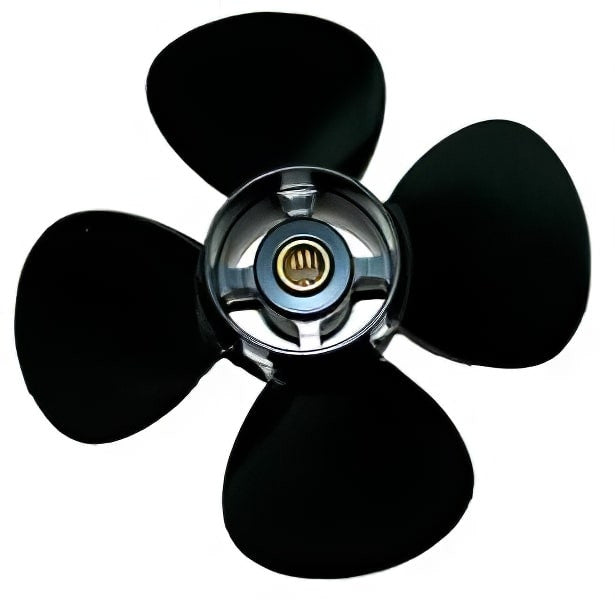Quicksilver QA2178R Black Diamond 10 x 5 right-hand four-blade propeller