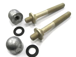 OEM Mercury / Quicksilver Aluminum Anode Bolt Kit Gimbal Housing 8M0030655