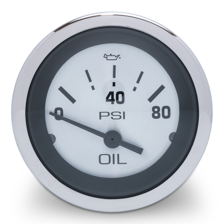 Sierra Sterling Series Oil Pressure Gauge - 63479P