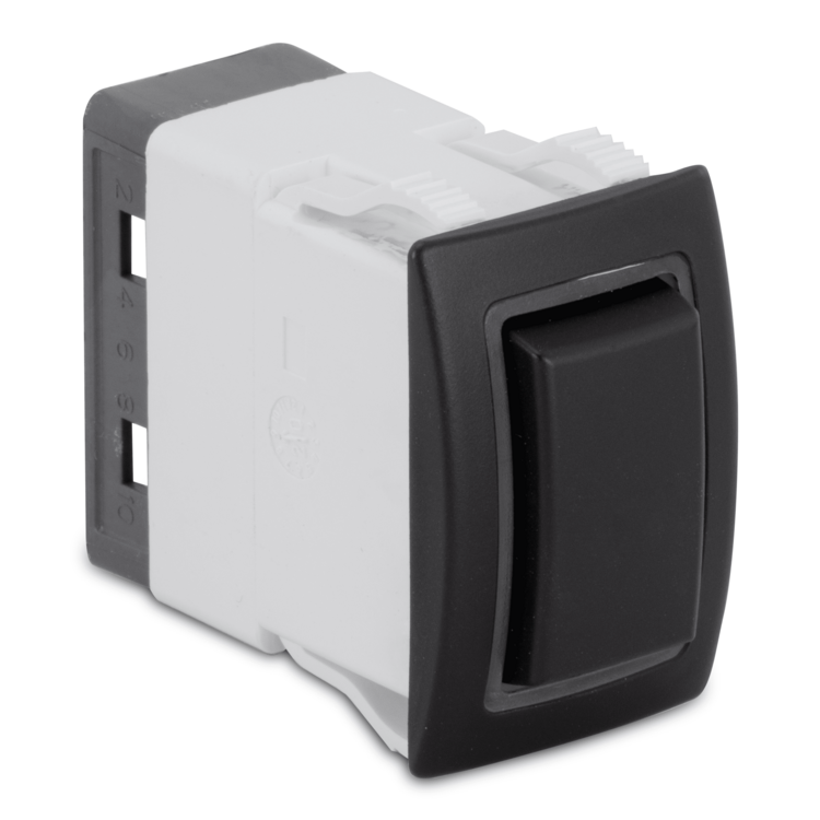 Rocker Switch, Blue Halo | RK40690B