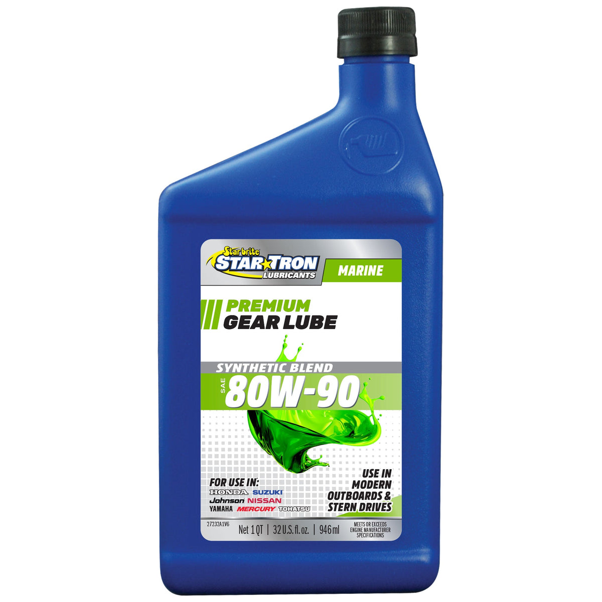 Star brite PRO Star Synthetic Blend 80W-90 Lower Unit Gear Lube — 32 fl oz