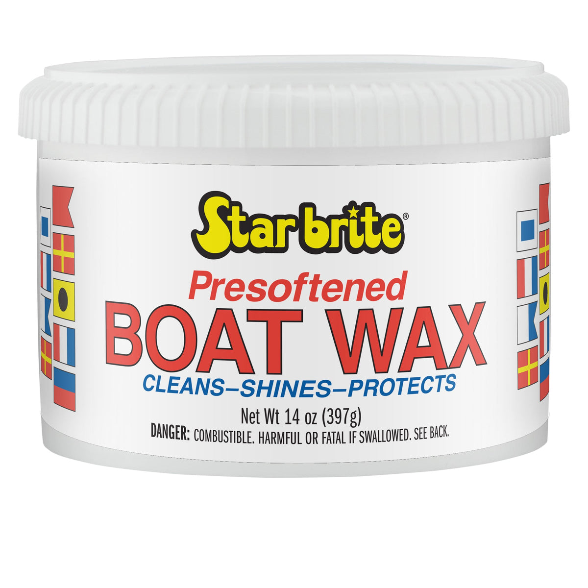 Star brite Presoftened Boat Paste Wax - 14 oz —