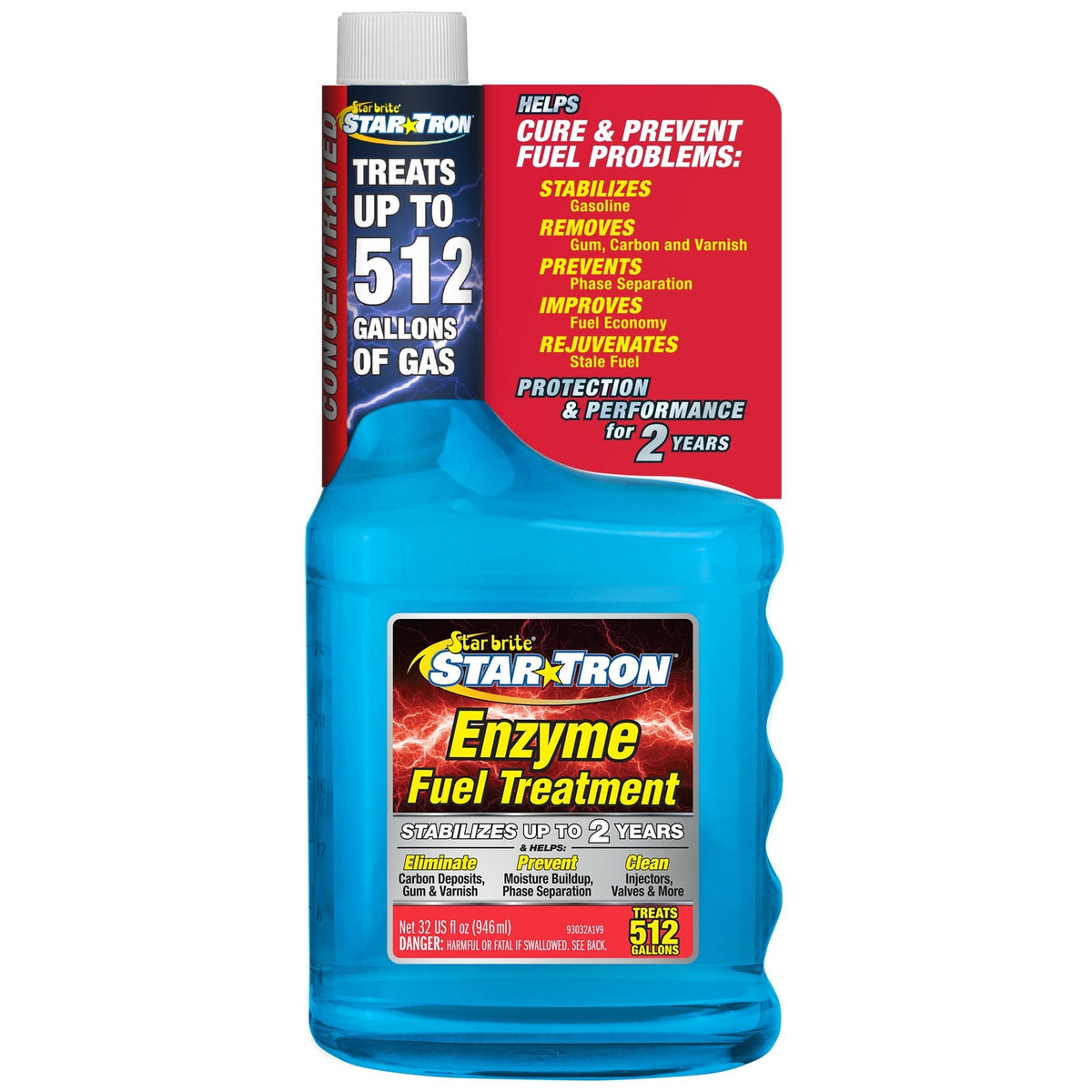 Star Tron Concentrate Gas Formula Fuel Treatment — 32 fl oz