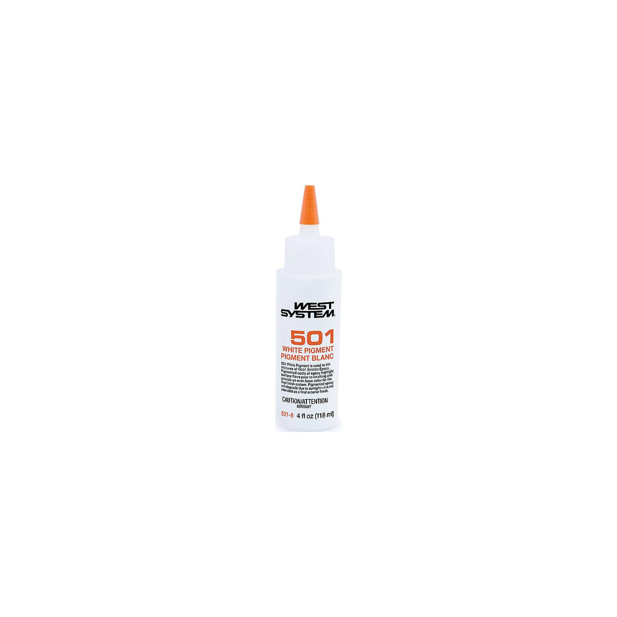 WEST SYSTEM 501-8 White Epoxy Pigment - 4 fl oz
