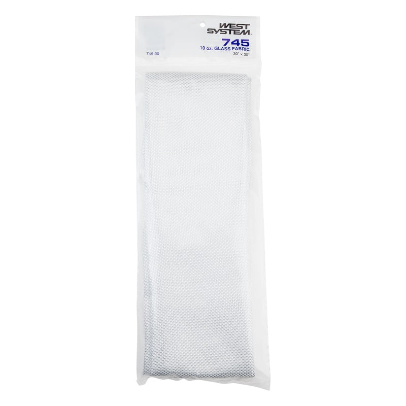 WEST SYSTEM 745 10 oz Woven Glass Fabric — 30″ x 30″ (745-30)